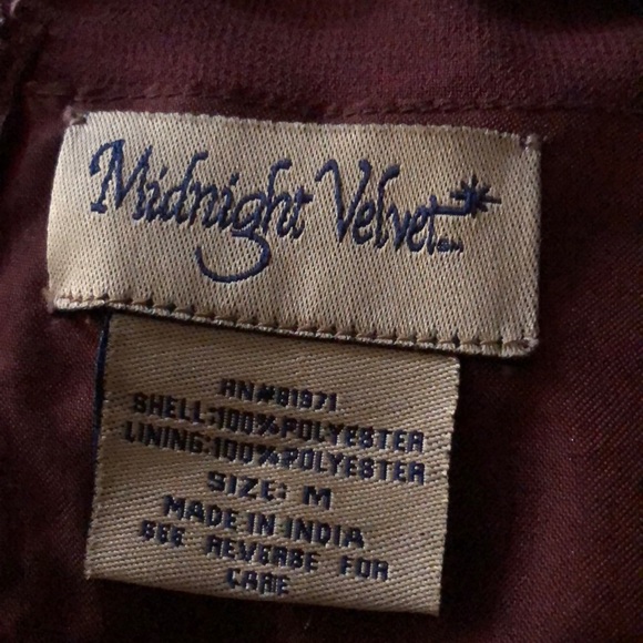 Midnight Velvet Full Length Beaded Dress - Picture 7 of 7